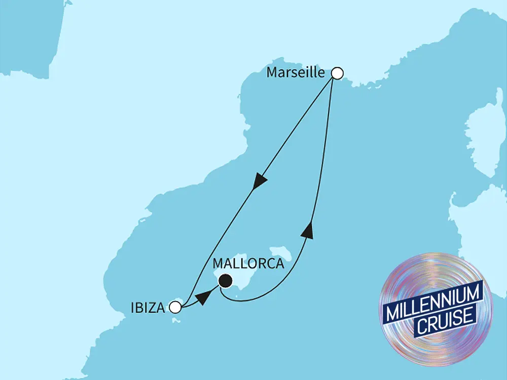  Mein Schiff Millennium Cruise - ab/bis Palma - Angbot der Woche - Mein Illustration 